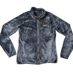Columbia Women's Fire‎ Side™ II Sherpa Full Zip Fleece Gray Small
